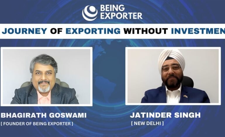 Jatinder Singh’s journey with Being Exporter: From apprehensions to achievements