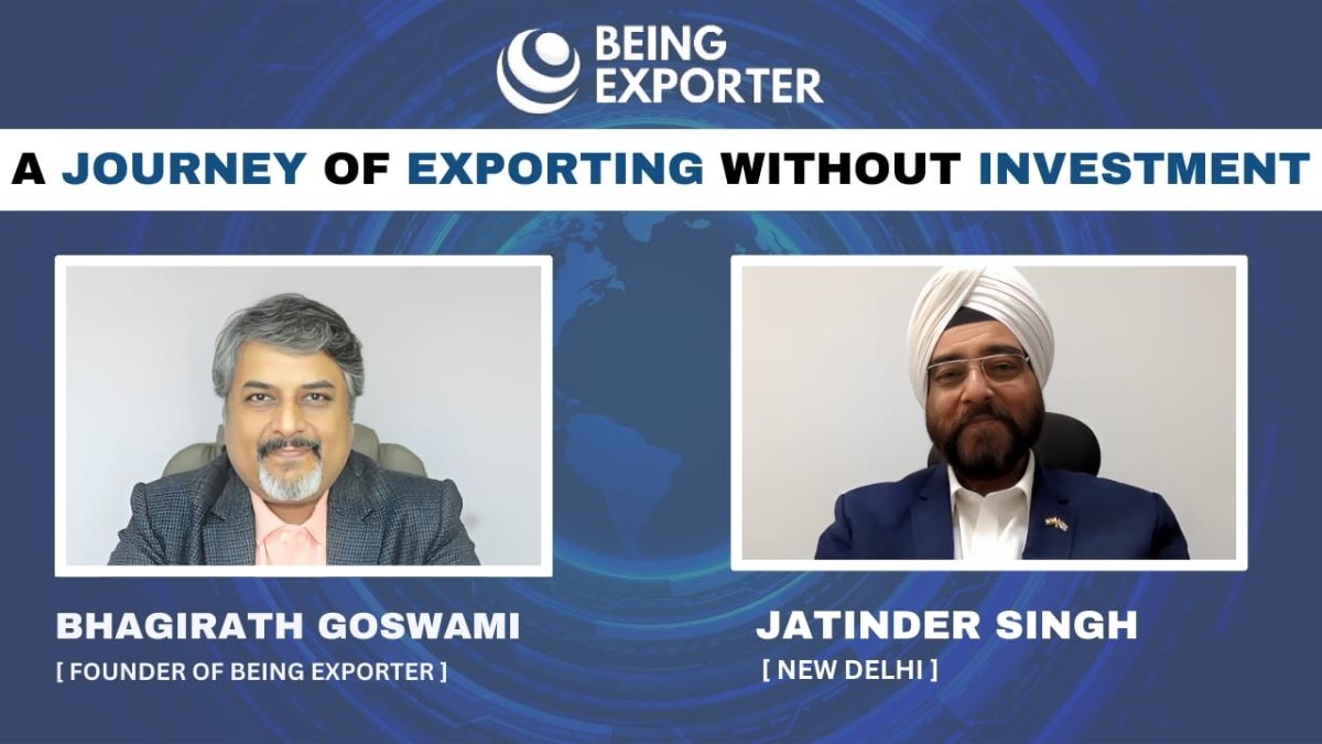 Jatinder Singh’s journey with Being Exporter: From apprehensions to achievements