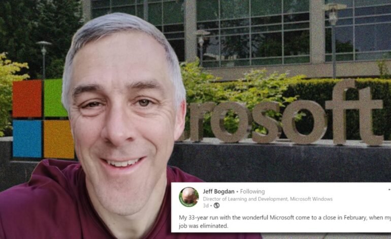 Microsoft L&D Director’s Jeff Bogdan quits